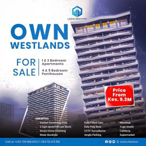 Diamond Bay Residences Westlands – Luxury 1 & 2 Bedroom Apartments for Sale in Westlands, Nairobi From Kes 9.3M