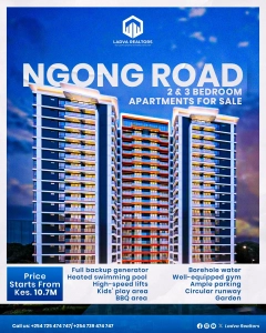Plumeria Residency Wave 2 – 2 & 3 Bedroom Apartments for Sale Along Ngong Road (From KES 10.7M)