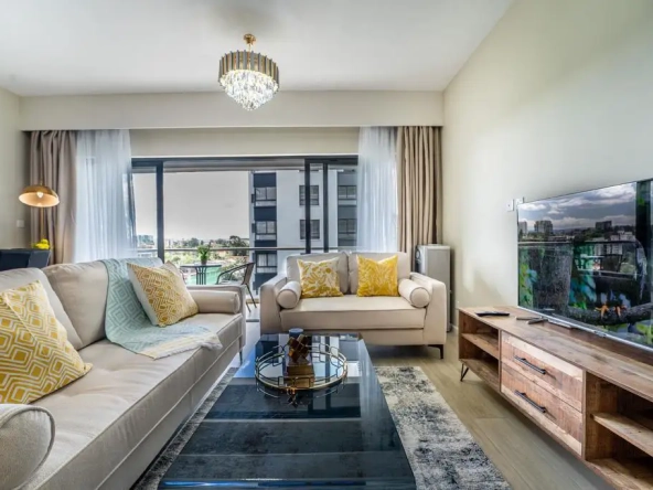 Luxury Fully Furnished 2 Bedroom Apartment for Rent at Riverside Square Nairobi|KES 15,000 Per Day | KES 300,000 Per Month-Ladva Realtors