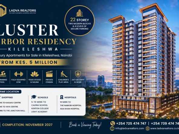 Why Luster Arbor Residency Kileleshwa Is One of Nairobi's Most Exciting Luxury Apartment Investments in 2026