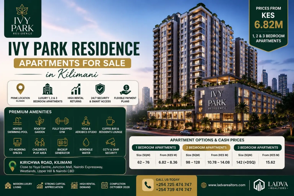 Why Ivy Park Residence Apartments in Kilimani Are Among Nairobi's Best Off-Plan Property Investments in 2026