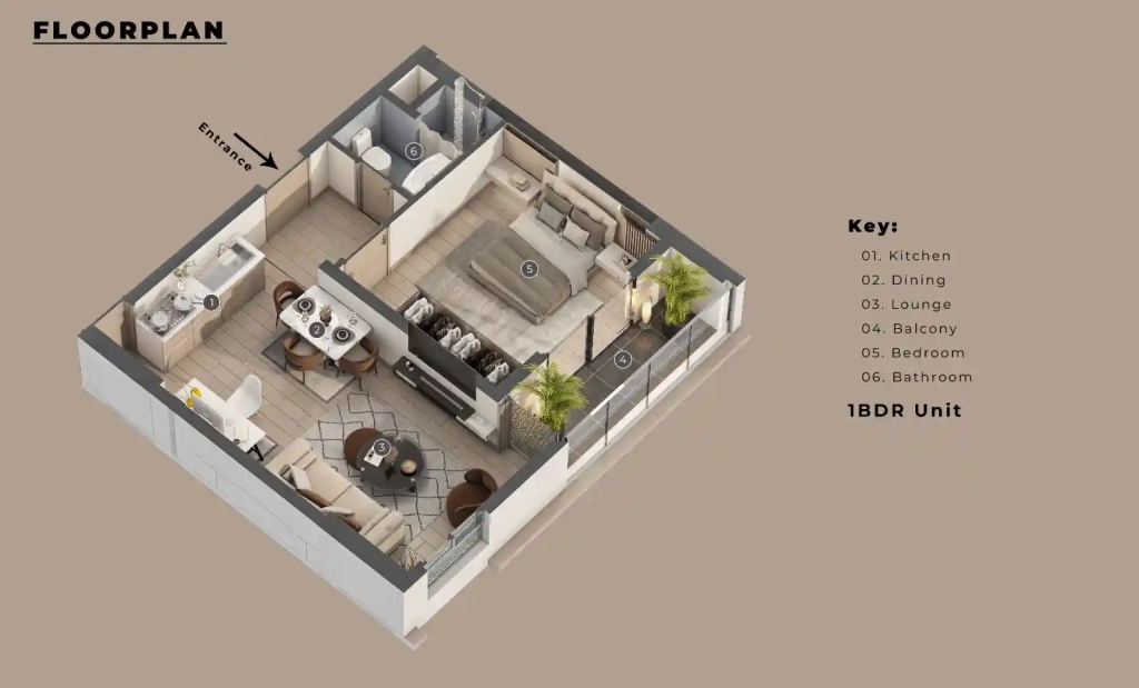 Baystar Kilimani Apartments for Sale | Luxury Studio, 1 & 2 Bedroom Apartments from KES 3 Million