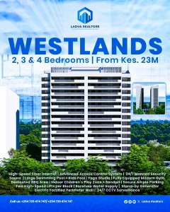 Butterfly Palace Westlands Apartments for Sale – Luxury 2, 3 & 4 Bedroom Residences from KES 23 Million