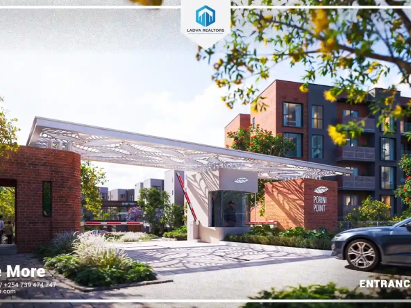 Porini Point Tatu City Apartments for Sale: 1, 2 and 3-bedroom apartments starting from KES 6.71 million