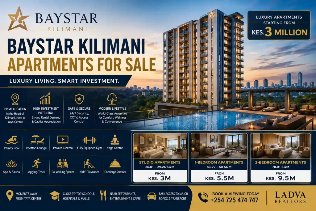 Why Investors Are Choosing Baystar Kilimani Apartments for Sale for High Rental Returns and Capital Growth