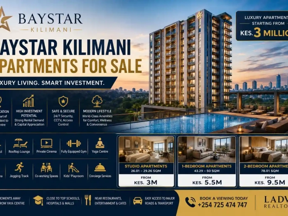 Why Investors Are Choosing Baystar Kilimani Apartments for Sale for High Rental Returns and Capital Growth